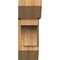 Ekena Millwork Westlake Slat Rough Sawn Bracket w/ Offset Brace, Western Red Cedar, 8"W x 22"D x 22"H BKT0806X22X22WTL06RWR - alternate 2